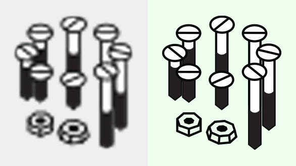 Technical Component Vectorization