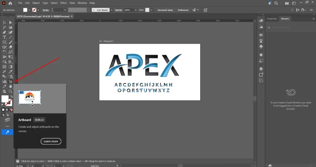 How Can I Export A Vector Logo From Illustrator? Simple Method 4 Check the Correct Artboard